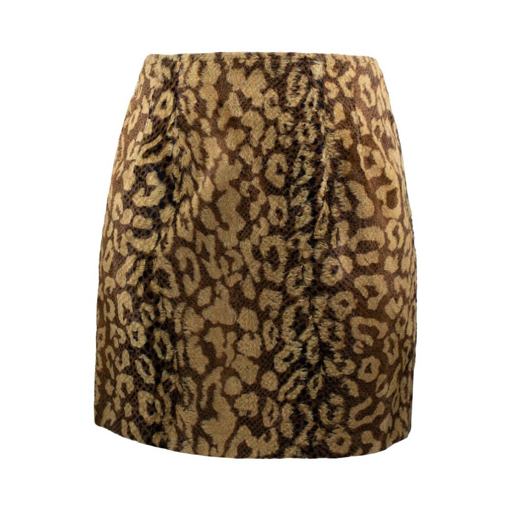 Vintage 90’s Leopard | Cheetah‎ Print Faux Fur Mini
